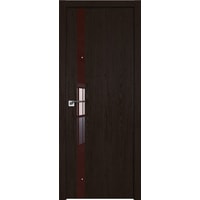 Межкомнатная дверь ProfilDoors 6ZN 90x200 (дарк браун/стекло коричневый лак)