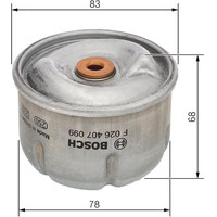 Масляный фильтр Bosch F026407099