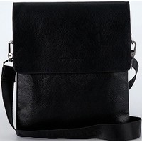 Мужская сумка Poshete 250-1346-3-BLK (черный)