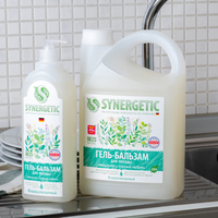 Средство для мытья посуды Synergetic биоразлагаемое Эвкалипт и горный чабрец 3.5 л