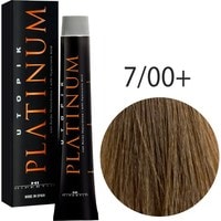 Крем-краска для волос Hipertin Utopik Platinum 7.00+ блондин интенсивный 60 мл