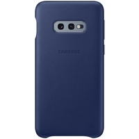 Чехол для телефона Samsung Leather Cover для Samsung Galaxy S10e (синий)