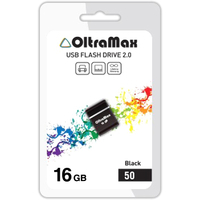USB Flash OltraMax 50 16GB (черный)