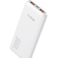 Внешний аккумулятор Yoobao Power Bank 1D 10000mAh (белый)