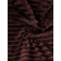 Плед Loon Лайнз 180x200 (коричневый)