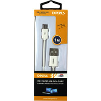 Кабель EXPERTS micro USB 1m (белый)