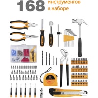 Универсальный набор инструментов Deko DKMT168 (168 предметов)