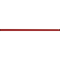Керамическая плитка Cersanit Universal Glass бордюр 600x20 UG1L413 (красный)