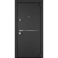 Металлическая дверь Torex Super Omega 100 (черный муар металлик RP-10/белый SO-КВ-5)