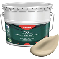 Краска Finntella Eco 3 Wash and Clean Toffee F-08-1-9-FL069 9 л (песочный)