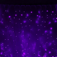 Световой дождь Luazon Занавес 1440 Led 3W (2x6 м, фиолетовый) [1080261]