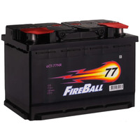 Автомобильный аккумулятор FireBall 6СТ-77 N (77 А·ч)