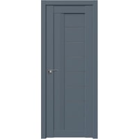 Межкомнатная дверь ProfilDoors 17U L 70x200 (антрацит, стекло графит)