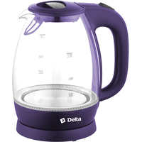 Электрический чайник Delta DL-1203 (фиолетовый)