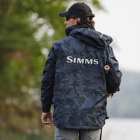 Куртка Simms Challenger Jacket '20 (XL, черный/синий)