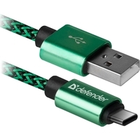 Кабель Defender USB09-03T Pro (зеленый)