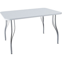 Кухонный стол Vivat Mebel LС ОС-12 прямоугольный (белый)
