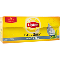Черный чай Lipton Earl Grey 25 шт