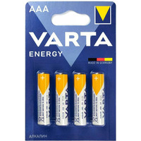 Батарейка Varta Energy LR03 AAA Alkaline 4103 BL4