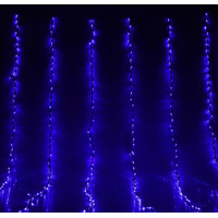 Световой дождь Luazon Led-1500 (2x6 м, синий) [1080205]