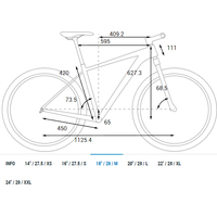 Велосипед Cube Aim Race 29 M 2022 (серебристый)