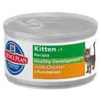 Консервированный корм для кошек Hill's Science Plan Kitten Chicken 0.156 кг
