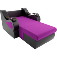 Кресло-кровать Лига диванов Меркурий 100678 60 см (фиолетовый/черный)