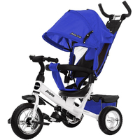 Детский велосипед Moby Kids Comfort 10x8 EVA (синий)