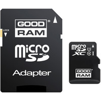 Карта памяти GOODRAM microSDHC (Class 10) UHS-I 16GB + адаптер [M1AA-0160R11]