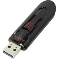 USB Flash SanDisk Cruzer Glide 128GB (черный) [SDCZ600-128G-G35]