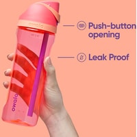 Бутылка для воды Owala FreeSip Tritan Hyper Flamingo OW-TRFS-HF25 (розовый)