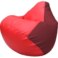 Кресло-мешок Flagman Груша Макси Г2.3-0921 (красный/бордовый)