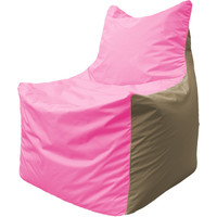 Кресло-мешок Flagman Фокс Ф2.1-193 (розовый/бежевый)