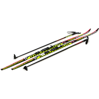 Беговые лыжи STC с креплением NNN и палками (170 см)