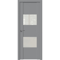 Межкомнатная дверь ProfilDoors 21U R 90x200 (манхэттен, стекло белый лак)