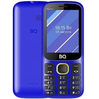 Кнопочный телефон BQ-Mobile BQ-2820 Step XL+ (синий/желтый)