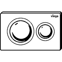 Панель смыва Viega Visign for Style 20 8610.1 (альпийский белый) 773 793