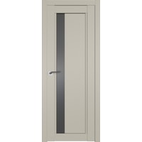 Межкомнатная дверь ProfilDoors 2.71U L 70x200 (шеллгрей/стекло графит)