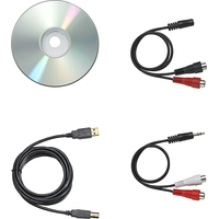 Виниловый проигрыватель Audio-Technica AT-LP60-USB