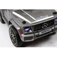 Электромобиль RiverToys Mercedes-AMG G63 G222GG (серый глянец)
