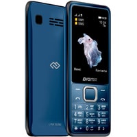 Кнопочный телефон Digma Linx B280 (синий)