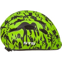 Cпортивный шлем STG HB10 XS (черный/зеленый)