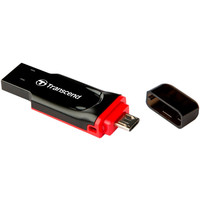USB Flash Transcend JetFlash 340 Black-Red 64GB (TS64GJF340)