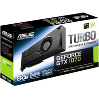 Видеокарта ASUS GeForce GTX 1070 8GB GDDR5 [TURBO-GTX1070-8G]