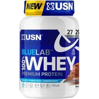 Протеин сывороточный (изолят) USN BlueLab 100% Whey (908г, школад/орех)