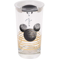 Стакан для воды и напитков Lucaris Disney Boho 3B0652001G0014 (черная крышка)