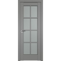 Межкомнатная дверь ProfilDoors 101U L 60x200 (грей/стекло матовое)