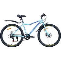 Велосипед Avenger C260DW (голубой/фиолетовый)