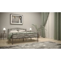 Кровать ИП Князев Морена 120x200 (серый)