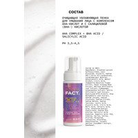  Art&Fact Набор косметики для лица Face Foam + Face Tonic Очищающий от акне c кислотами